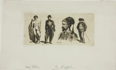 Sheet of Skteches