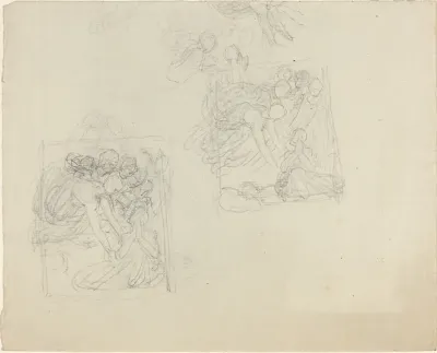 Sheet of Studies (recto and verso)