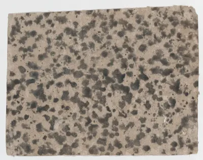 Sheet with an overall splotchy pattern