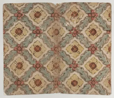 Sheet with crisscross and zigzag pattern