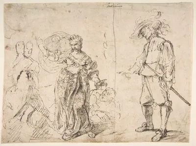 Sheet with Figure Studies (double sided)