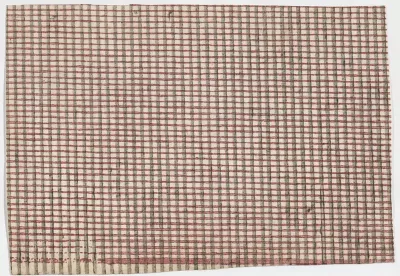 Sheet with overall crisscross pattern