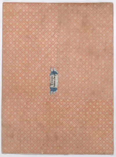Sheet with overall dot and circle pattern