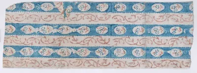 Sheet with overall vine pattern