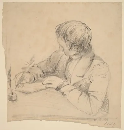 Shepard Alonzo Mount, Age Twenty-Three [recto]
