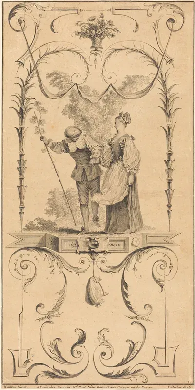 Shepherd and Shepherdess (?)