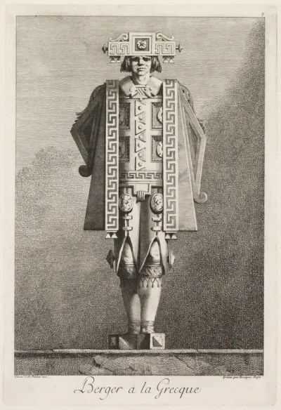Shepherd in the Greek Style, Plate 5