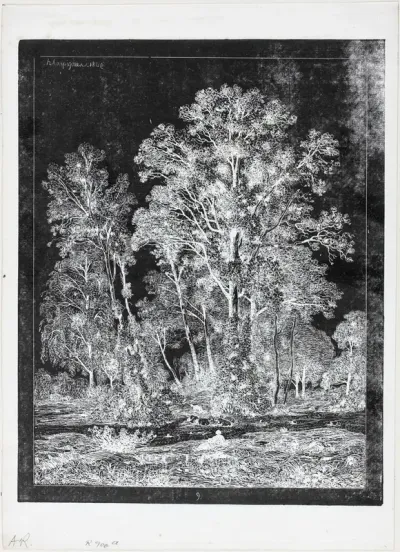 Shepherd Resting in a Clearing