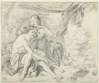 Shepherdess Crowning a Shepherd with a Laurel Wreath