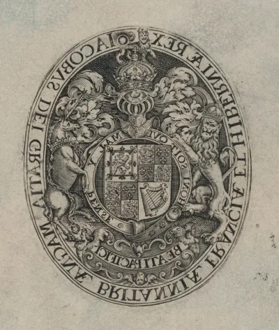 Shield of James I [bottom half]