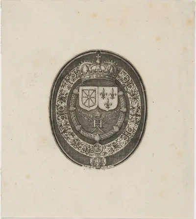 Shields of Henry IV and Maria de Medici
