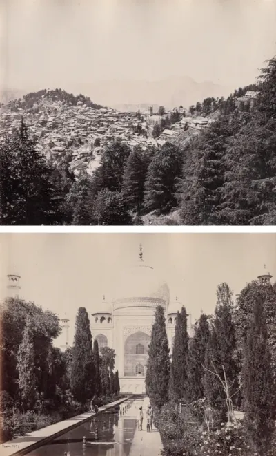 Shimla and the Taj Mahal