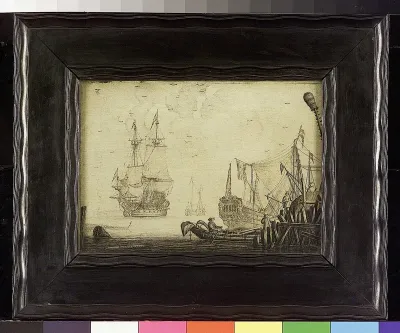 Shipping Off a Dutch Pier