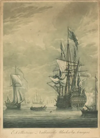 Shipping Scene from the Collection of Nathaniel Blackerby