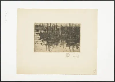 Ships at anchor