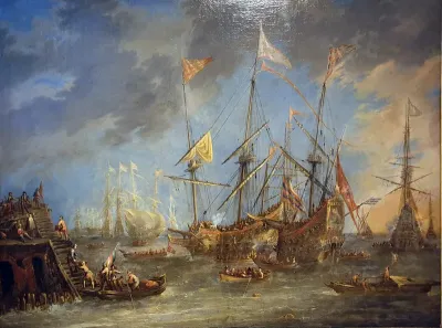 Ships in the roadstead