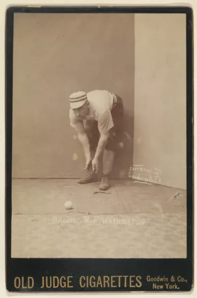 Shoch, Right Field, Washington, from the series Old Judge Cigarettes