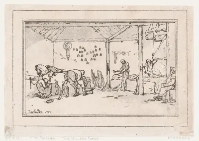 Shoeing: The Village Forge (A Farrier's Shop)