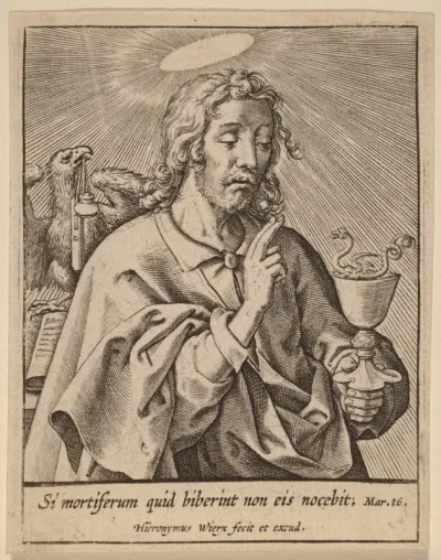 Si mortiferum quid biberint ... (Saint John the Evangelist)