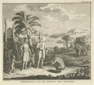 Siamese Landscape with People