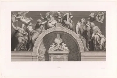 Sibillen rond een nis in de Santa Maria della Pace
