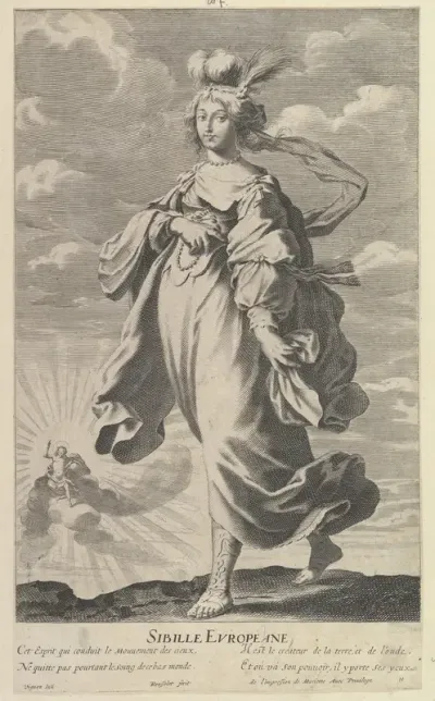 Sibyl of Europe, from "La Galerie des femmes fortes"
