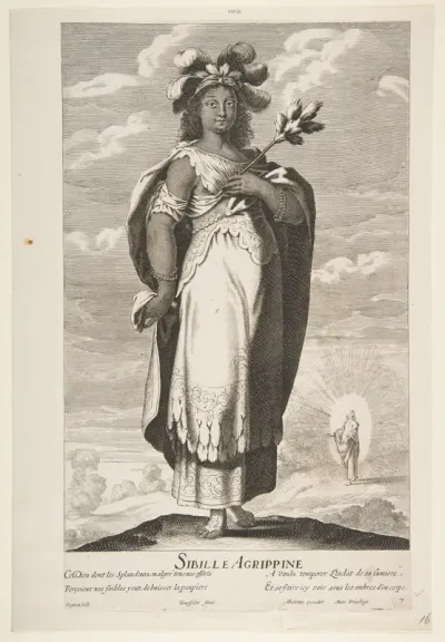 Sibylle Agrippa, from "Douze Sibylles"