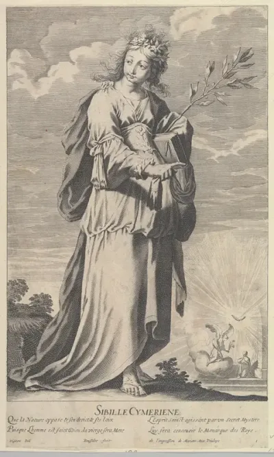 Sibylle Cimmérienne, from "Douze Sibylles"