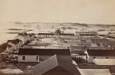 Sickel Hospital, Looking toward Fairfax Seminary, Alexandria, Virginia