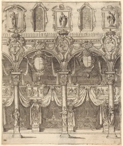Side Aisle of San Lorenzo, Florence