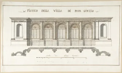 Side Elevation of the Villa of Pope Julius [III.]
