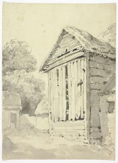 Side of Rotting Barn