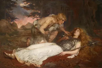 Siegfried und Brunnhilde