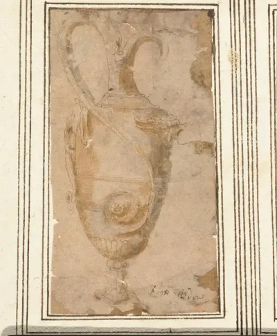 Siervaas met hengsel