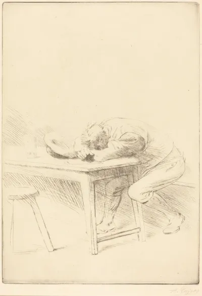 Siesta of a Laborer (Sieste d'un ouvrier)