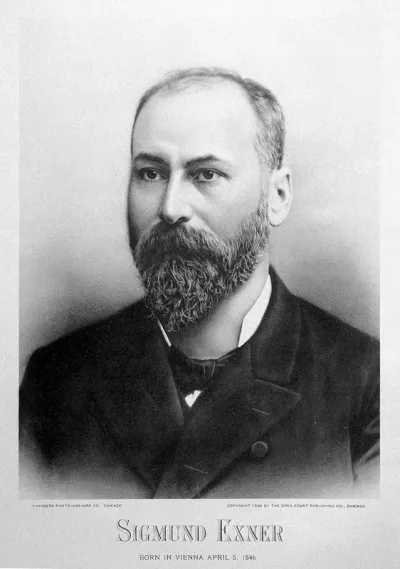 Sigmund Exner. Photogravure by Synnberg Photo-gravure Co., 1898