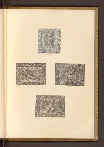 Signet des Sigmund Feyerabend; Titus Livius und Lucius Florus: Von Ankunft und Ursprung des römischen Reichs