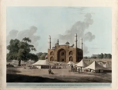 Sikandra, near Agra, Uttar Pradesh: gateway to the mausoleum of the Emperor Akbar