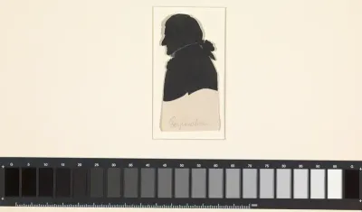 Silhouet van Willem Emmery de Perponcher-Sedlwitzky