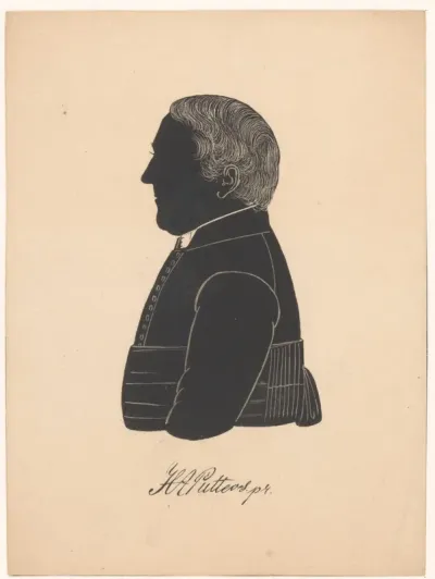 Silhouetportret van Henricus Arnoldus Putters