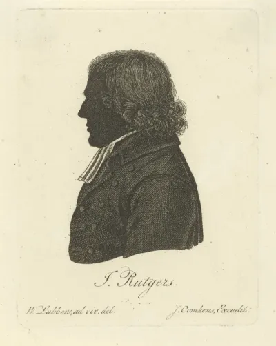 Silhouetportret van J. Rutgers