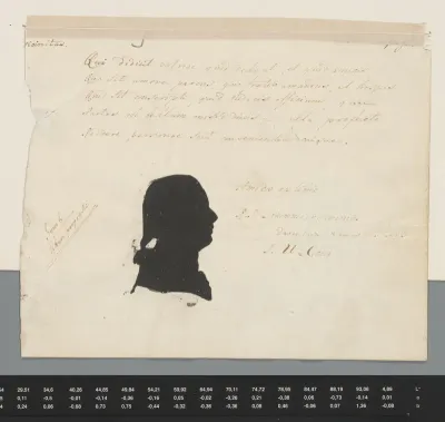 Silhouetportret van Rutger Jan Schimmelpenninck