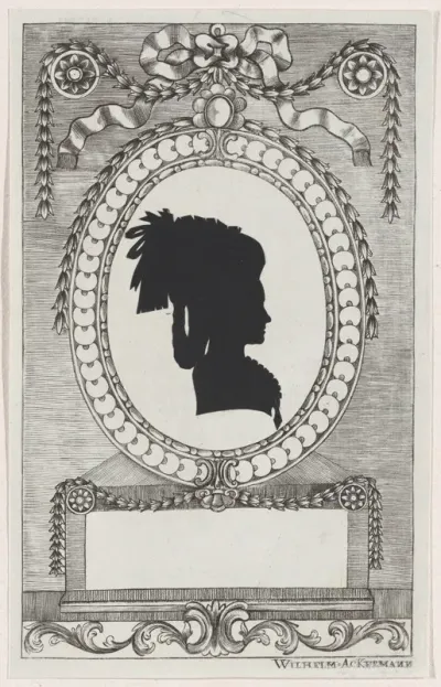 Silhouette of Gräfin Lodroni