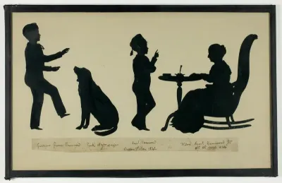 Silhouette of Hammond Family