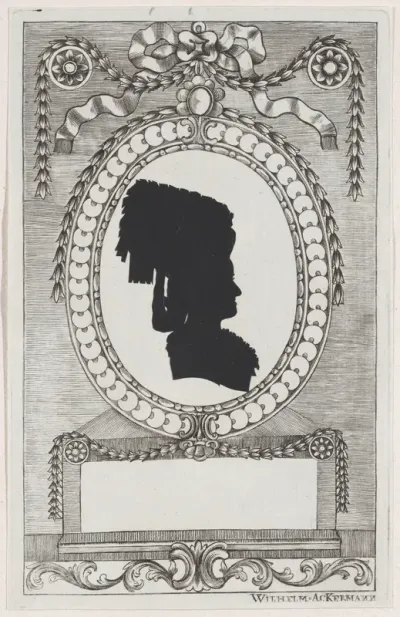 Silhouette of Trapp, Stiftsfräulein