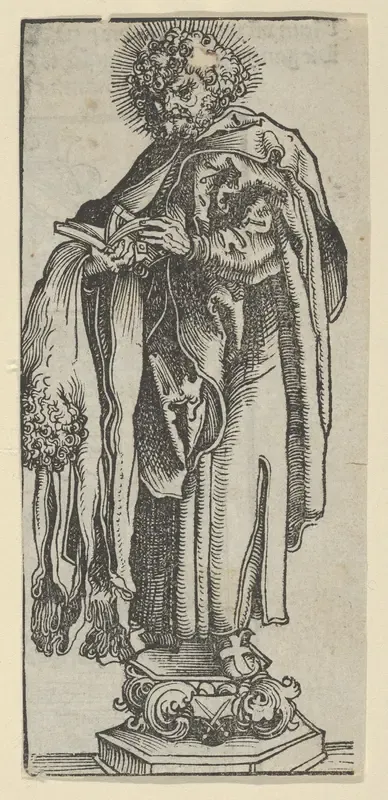 Silver Statuette of St. Bartholomew from the Wittenberg Reliquaries