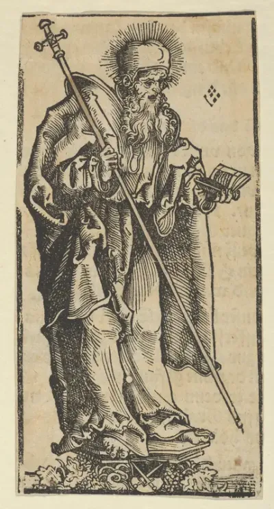 Silver Statuette of St. Philip, from the "Wittenberg Reliquaries"