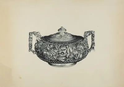 Silver Sugar Bowl