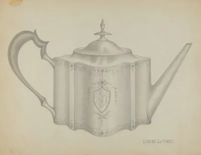 Silver Teapot