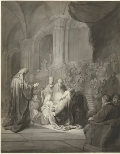 Simeon in de tempel
